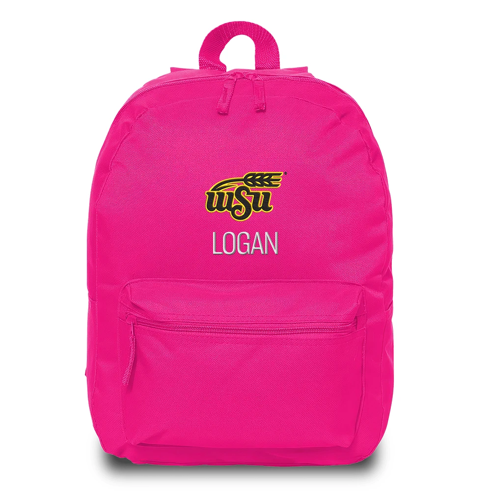Chad & Jake Pink Wichita State Shockers Personalized Backpack