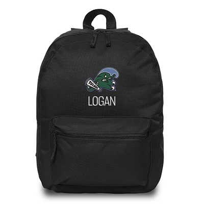 Chad & Jake Black Tulane Green Wave Personalized Backpack
