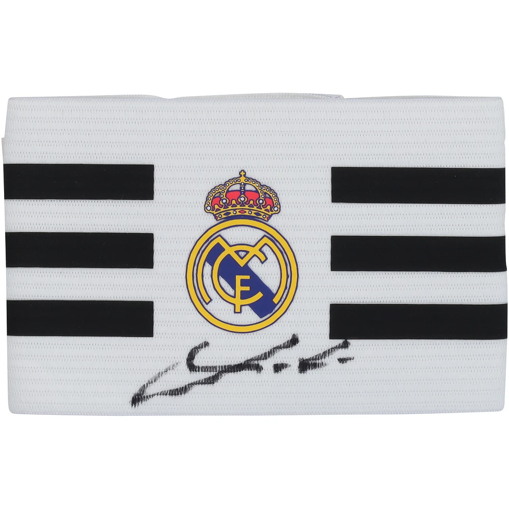 Luka Modric Real Madrid Autographed White adidas Captain Armband