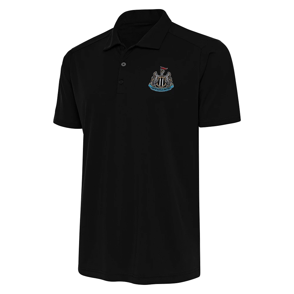 Men's Antigua Black Newcastle United Statement Polo