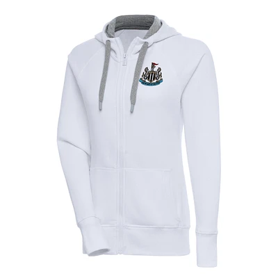 Women's Antigua Newcastle United Takeover Full-Zip Hoodie