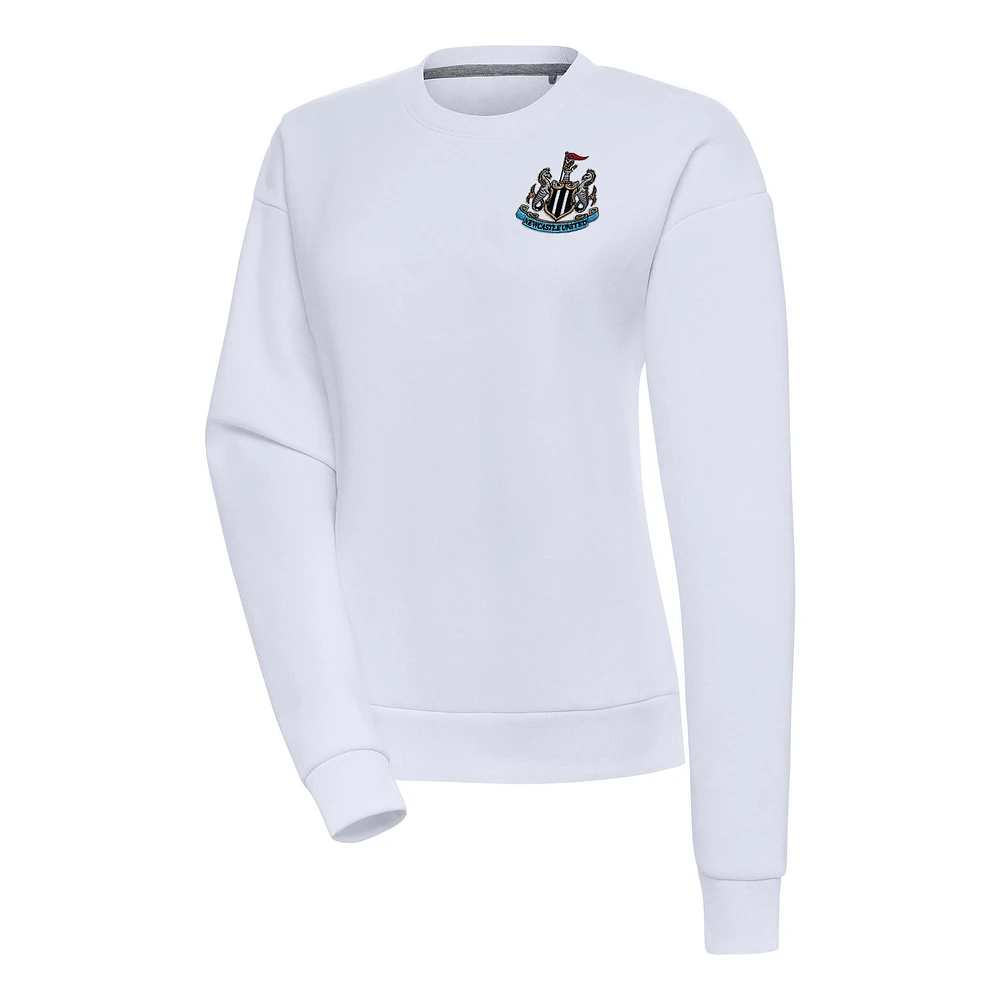 Women's Antigua Newcastle United Takeover Pullover Sweatshirt