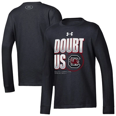 Youth Under Armour Black South Carolina Gamecocks March Madness Unity Long Sleeve T-Shirt