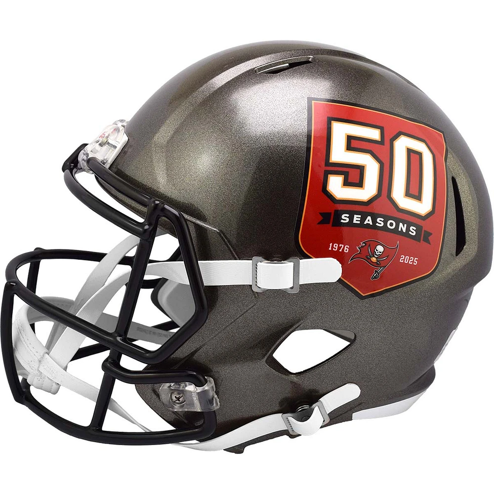 Tampa Bay Buccaneers Riddell 50th Year Anniversary Speed Replica Helmet
