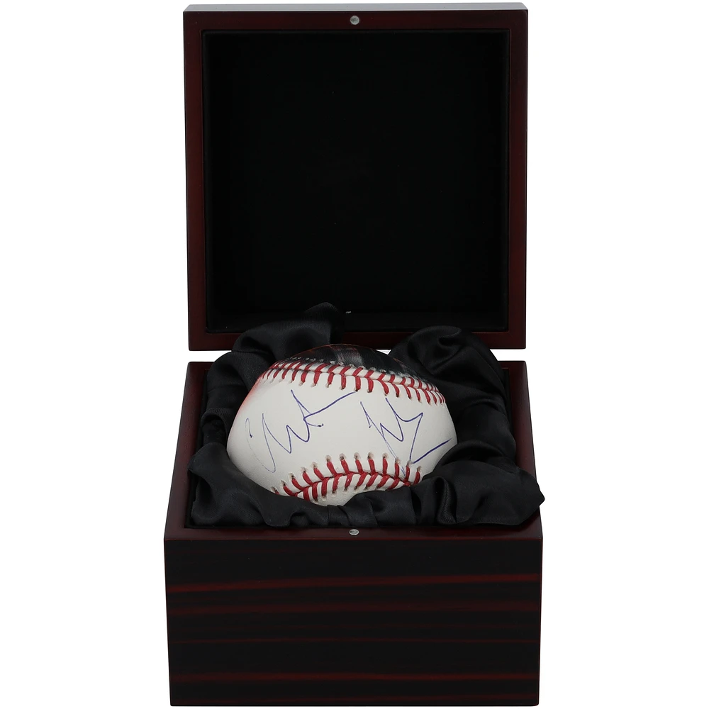 Christian Bale The Dark Knight Autographed Baseball - Art by Diana Aitken - Limited Edition #1/1 - WN55914898