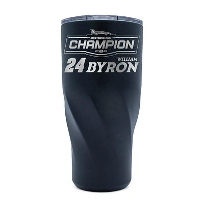 WinCraft William Byron 2025 Daytona 500 Champion 30oz. Stainless Steel Morgan Tumbler