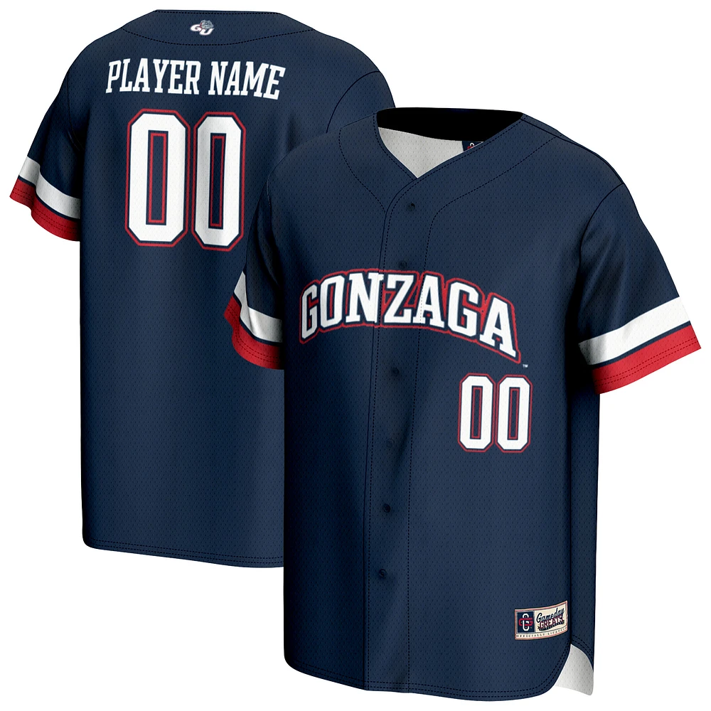 Unisex GameDay Greats Navy Gonzaga Bulldogs NIL Pick-A-Player Lightweight Baseball Jersey