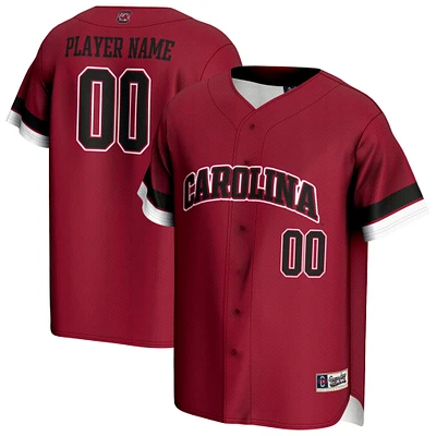 Youth GameDay Greats Garnet South Carolina Gamecocks NIL Pick-A-Player Lightweight Baseball Jersey