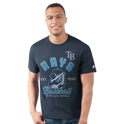 Men's Starter Navy Tampa Bay Rays Prime Time Batter T-Shirt