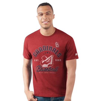 Men's Starter Red St. Louis Cardinals Prime Time Batter T-Shirt