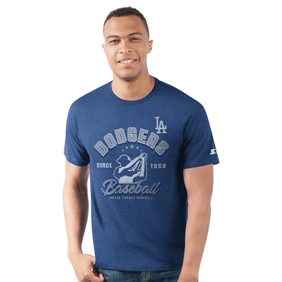 Men's Starter Royal Los Angeles Dodgers Prime Time Batter T-Shirt