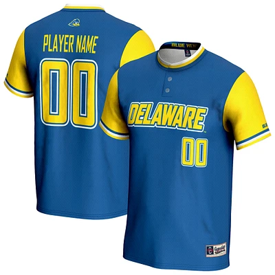 Unisex GameDay Greats Royal Delaware Fightin' Blue Hens NIL Pick-A-Player Lightweight Softball Jersey