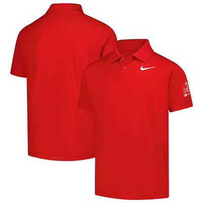 Boys' Youth Nike Red Arnold Palmer Invitational Victory Performance Polo