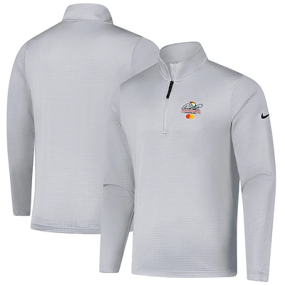 Men's Nike Gray Arnold Palmer Invitational Victory Performance Half-Zip Pullover