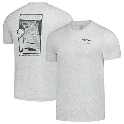Men's Ahead Heather Gray Genesis Invitational Instant Classic Tri-Blend T-Shirt