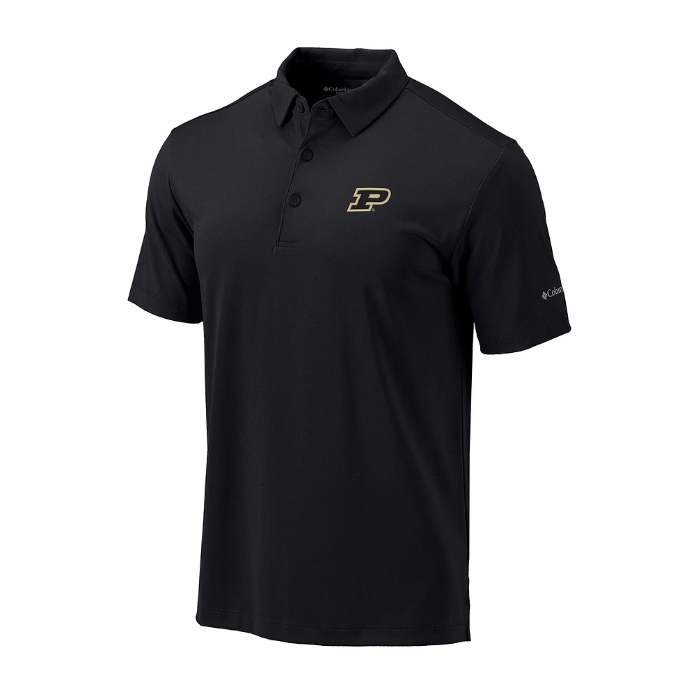 Men's Columbia Purdue Boilermakers Omni-Wick Drive Polo