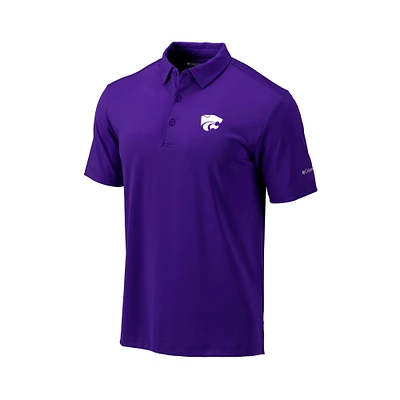 Men's Columbia Kansas State Wildcats Omni-Wick Drive Polo
