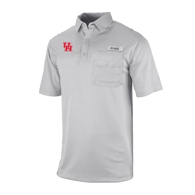 Men's Columbia Houston Cougars Omni-Wick Flycaster Pocket Polo