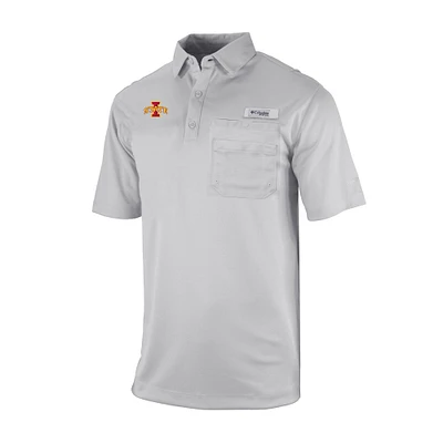 Men's Columbia Iowa State Cyclones Omni-Wick Flycaster Pocket Polo