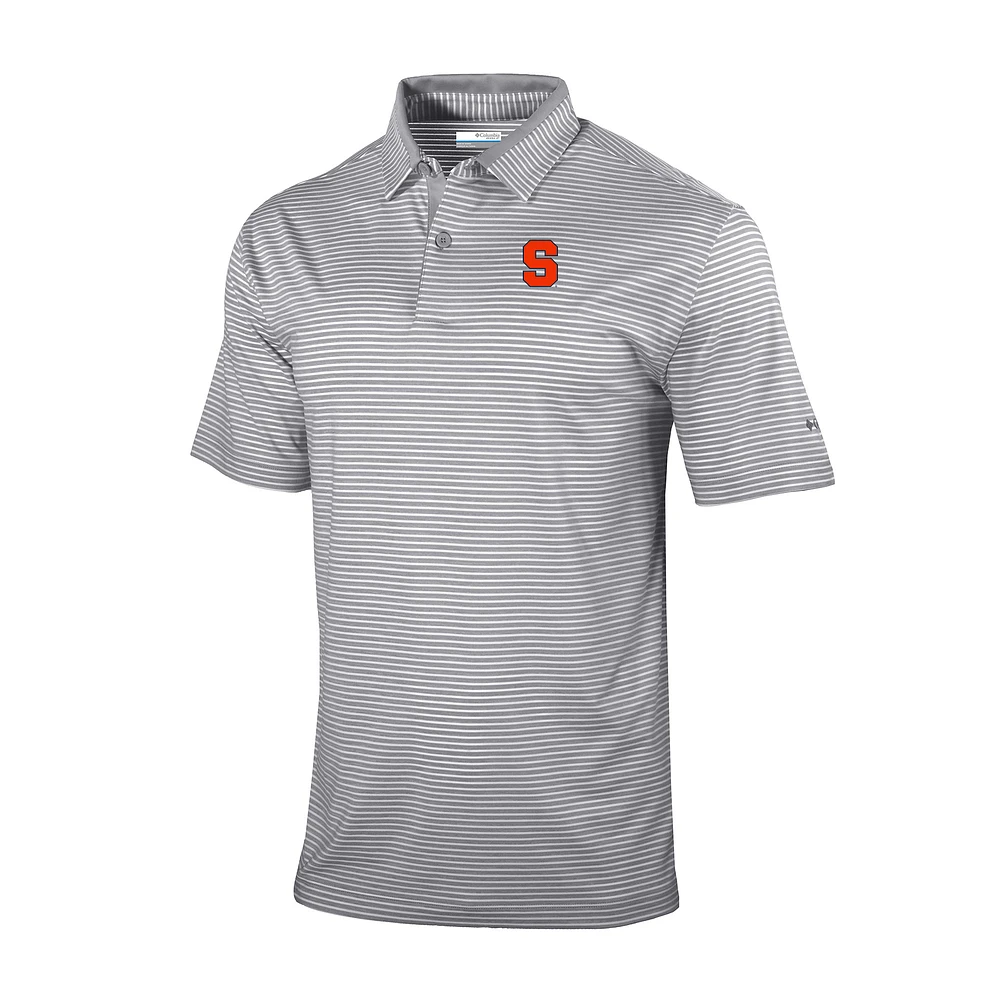 Men's Columbia Syracuse Orange Omni-Wick Golden Hills Polo