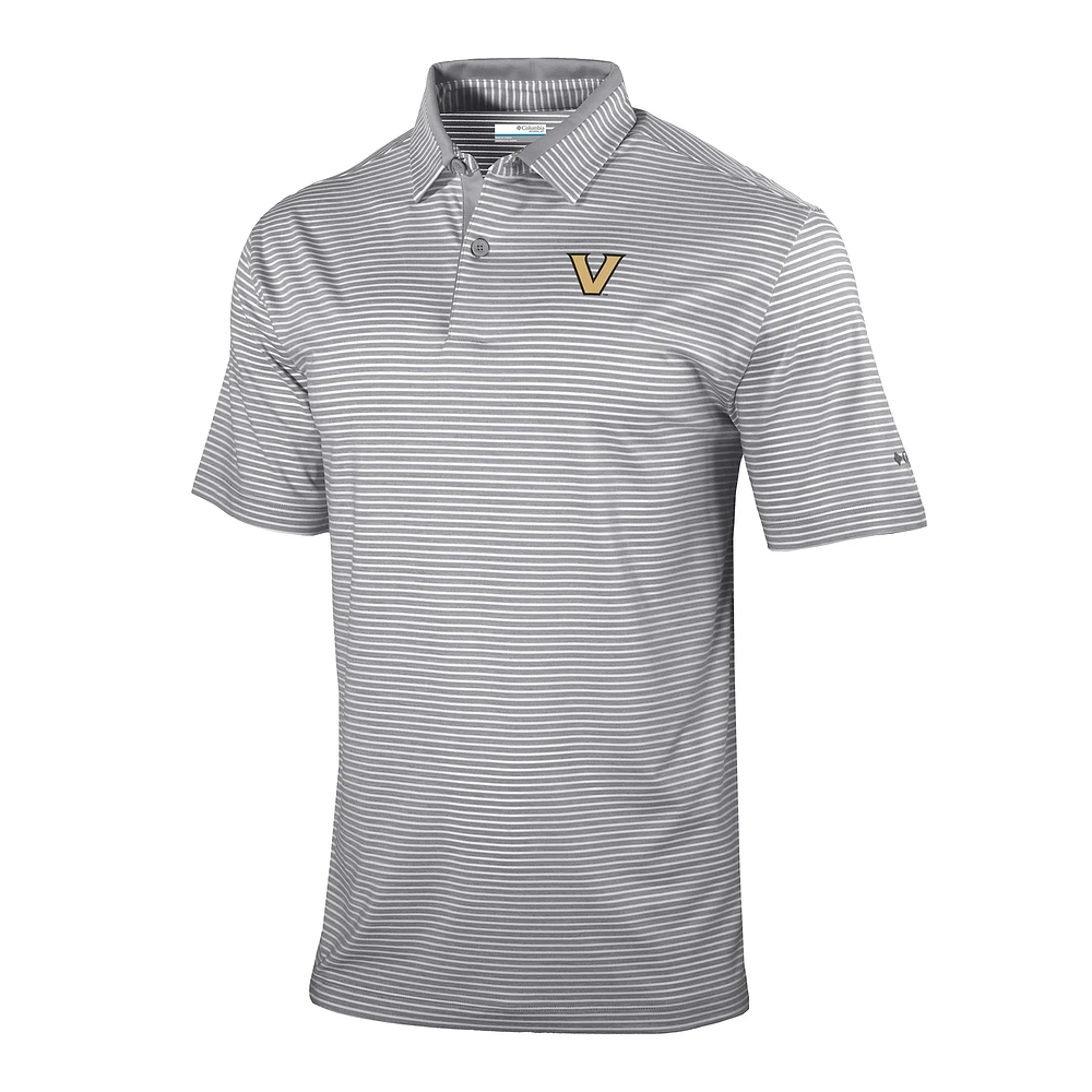Men's Columbia Vanderbilt Commodores Omni-Wick Golden Hills Polo