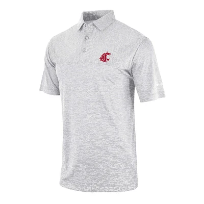 Men's Columbia Washington State Cougars Omni-Wick Heading Out Polo