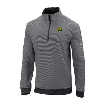 Men's Columbia Baylor Bears Omni-Wick Even Lie Quarter-Zip Top