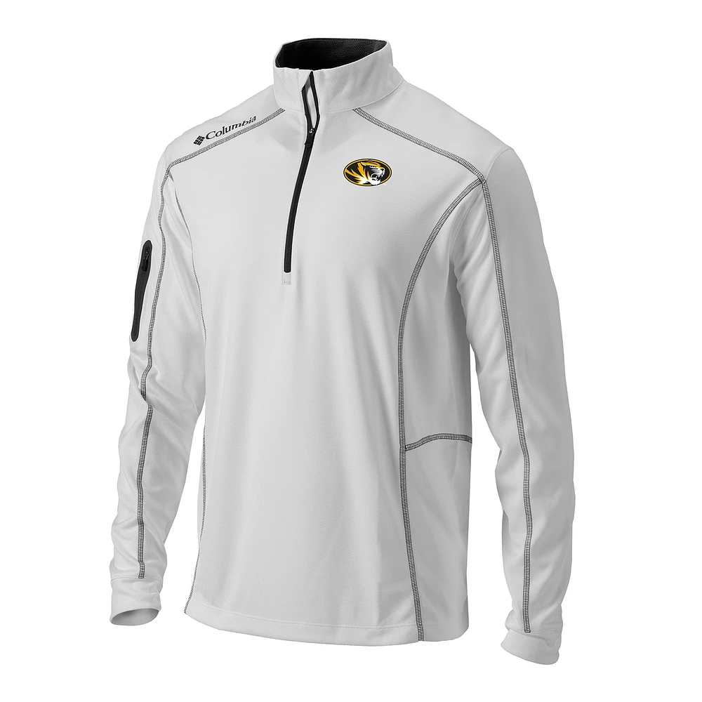 Men's Columbia Missouri Tigers Omni-Wick Shotgun Quarter-Zip Pullover