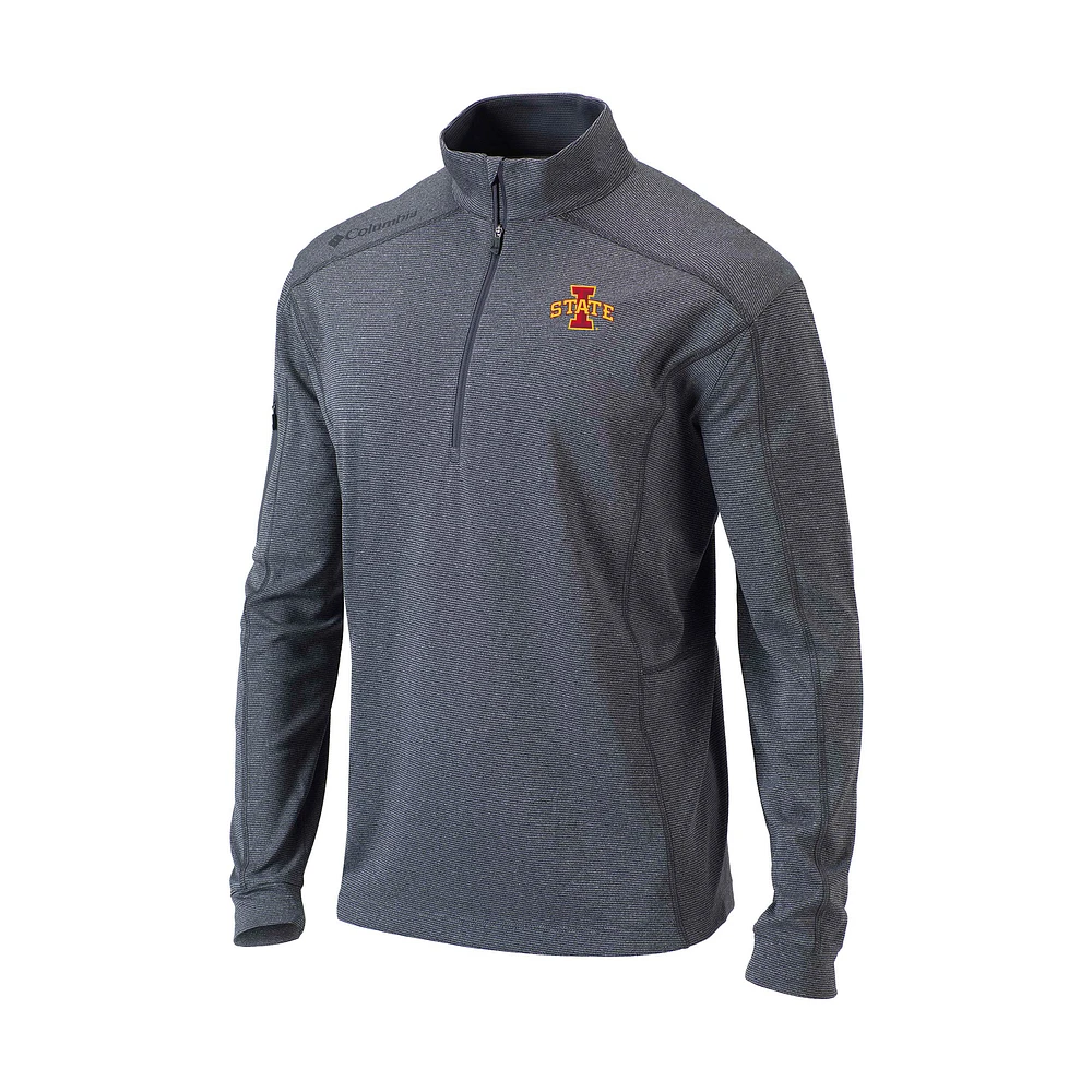 Men's Columbia Iowa State Cyclones Omni-Wick Shotgun Quarter-Zip Pullover