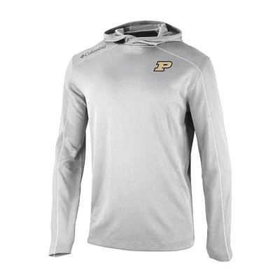 Men's Columbia Gray Purdue Boilermakers Shotgun Pullover Hoodie