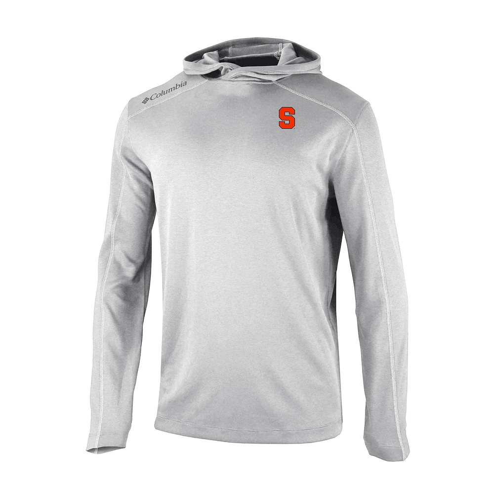 Men's Columbia Gray Syracuse Orange Shotgun Pullover Hoodie