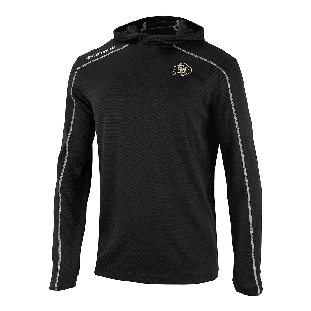 Men's Columbia Colorado Buffaloes Shotgun Long Hoodie T-Shirt