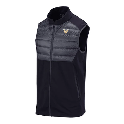 Men's Columbia Black Vanderbilt Commodores Omni-Wick The Element Full-Zip Vest