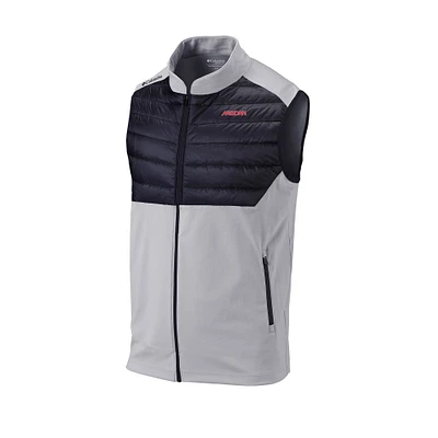 Men's Columbia Gray Arizona Wildcats Omni-Wick The Element Full-Zip Vest