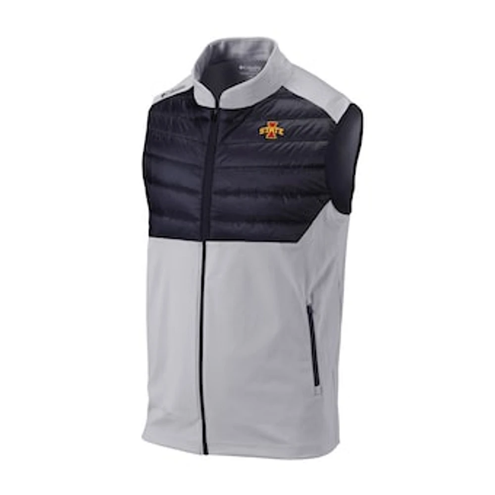 Men's Columbia Iowa State Cyclones Omni-Wick The Element Full-Zip Vest