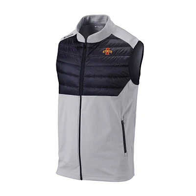 Men's Columbia Iowa State Cyclones Omni-Wick The Element Full-Zip Vest