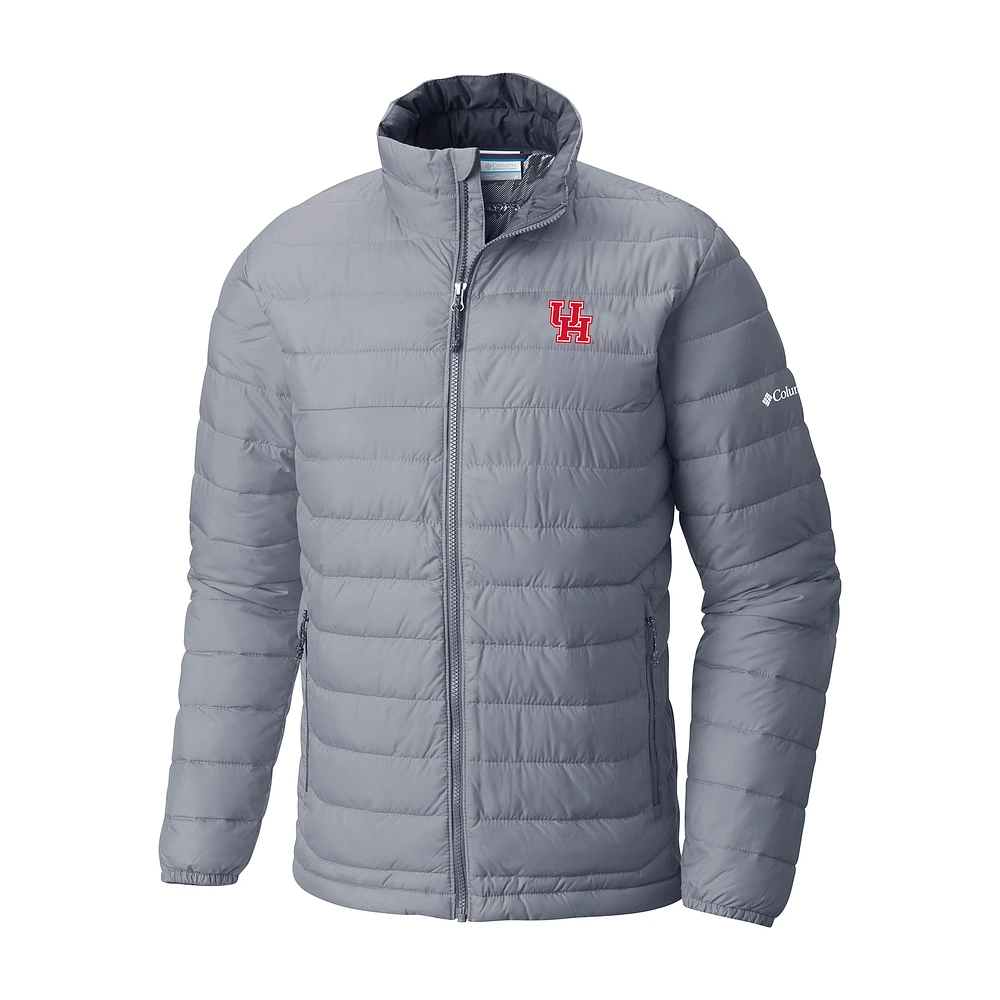 Men's Columbia Houston Cougars Powder Lite Omni-Heat Reflective Full-Zip Jacket