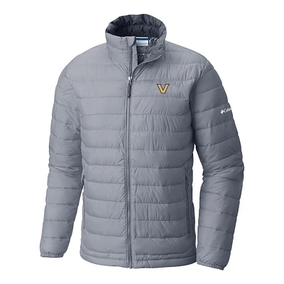 Men's Columbia Vanderbilt Commodores Powder Lite Omni-Heat Reflective Full-Zip Jacket