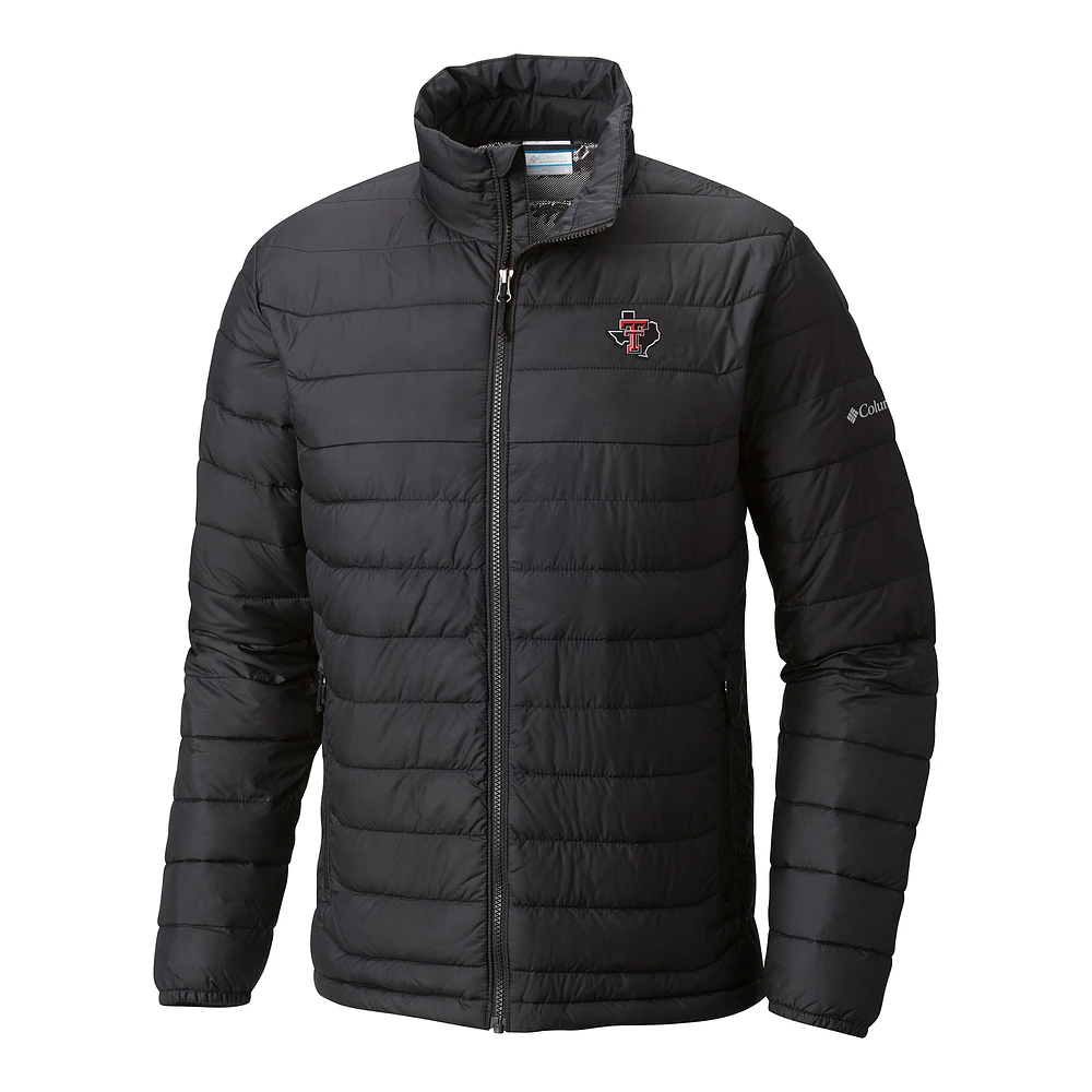 Men's Columbia Texas Tech Red Raiders Powder Lite Omni-Heat Reflective Full-Zip Jacket