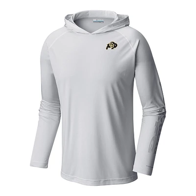Men's Columbia Colorado Buffaloes Terminal Tackle Omni-Shade Lightweight Pullover Hoodie