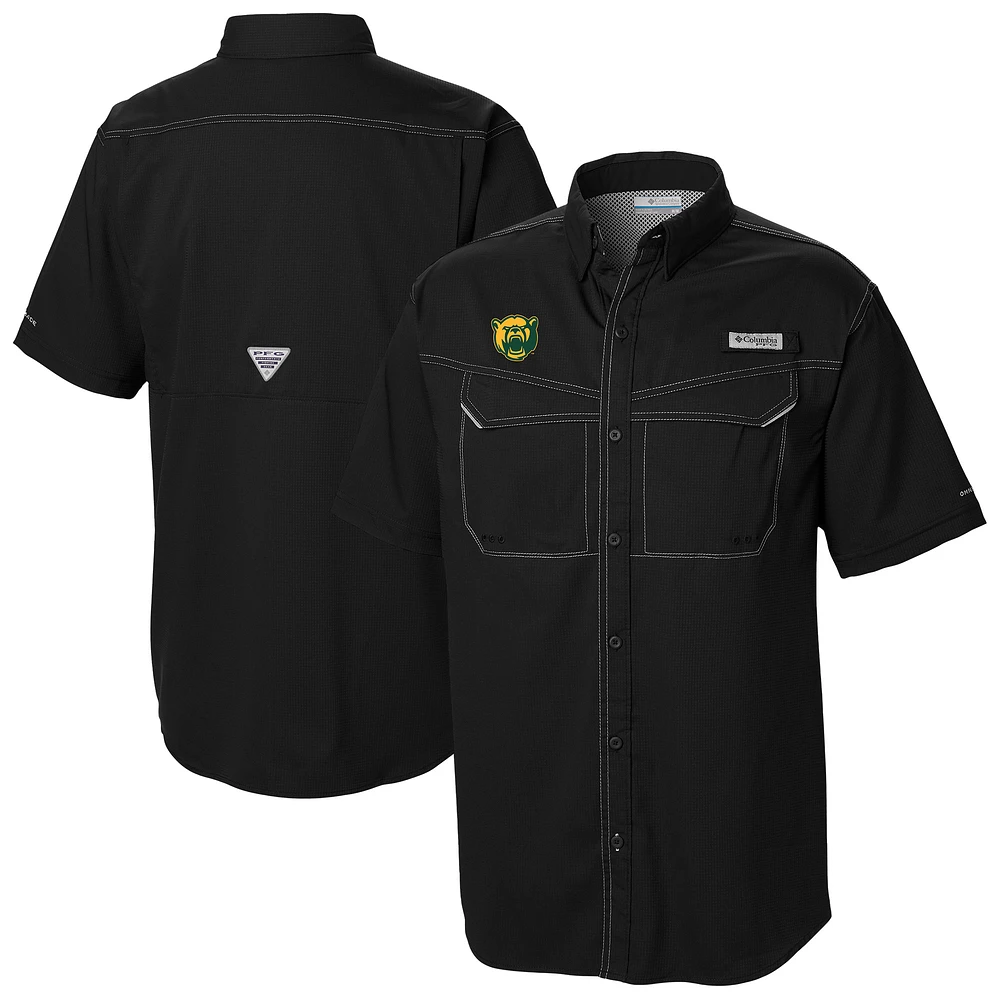 Men's Columbia Baylor Bears Low Drag Offshore Omni-Wick Button-Up Shirt