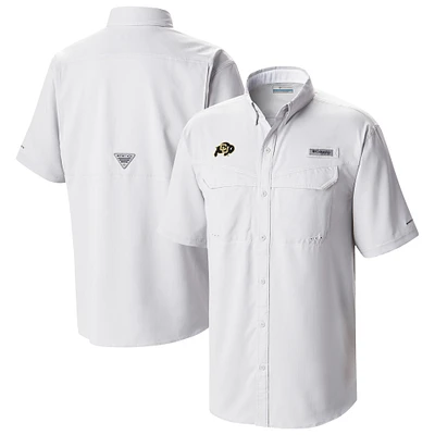 Men's Columbia Colorado Buffaloes Low Drag Offshore Omni-Wick Button-Up Shirt