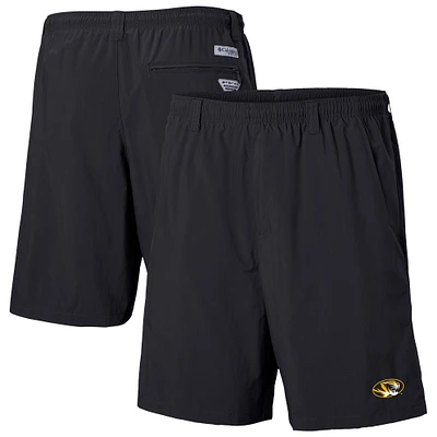 Men's Columbia Black Missouri Tigers PFG Backcast III Water Shorts