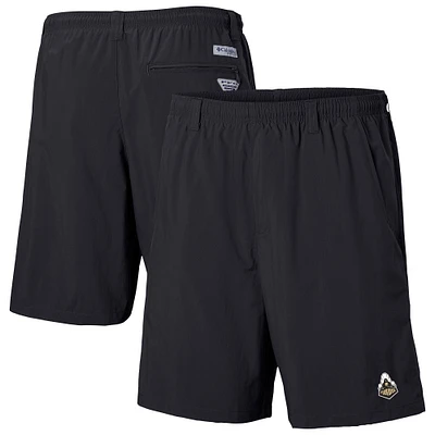 Men's Columbia Black Purdue Boilermakers PFG Backcast III Water Shorts