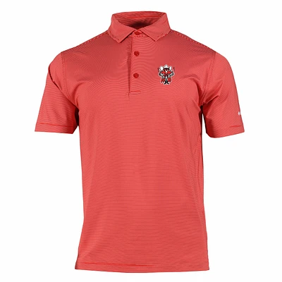 Men's Columbia Red Texas Tech Raiders Double Hit Polo
