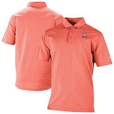 Men's Columbia Orange Virginia Cavaliers Double Hit Polo