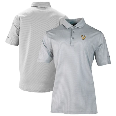 Men's Columbia Gray Vanderbilt Commodores Double Hit Polo