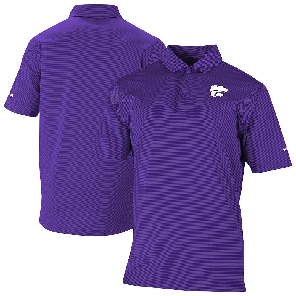 Men's Columbia Kansas State Wildcats Double Hit Polo