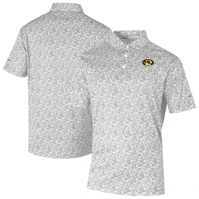 Men's Columbia Gray Missouri Tigers Westside Country Polo