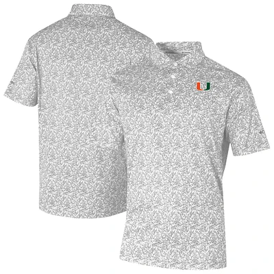 Men's Columbia Miami Hurricanes Westside Country Polo